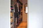 Indretning af walk in closet