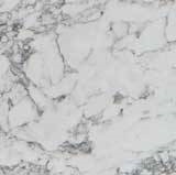 12. Marmor Carrara laminat køkkenbordplade