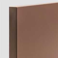 Rødding køkkenlåger efter dine mål - støvrød microlaminat [Pris C]