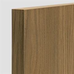 Rold køkkenlåger efter dine mål - brun eg microlaminat med træstruktur [Pris C]