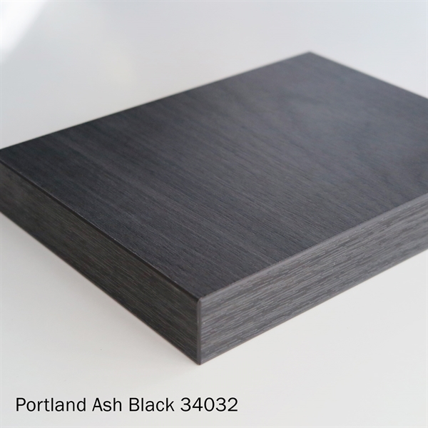 Bordplade - Portland Ash Black 34032