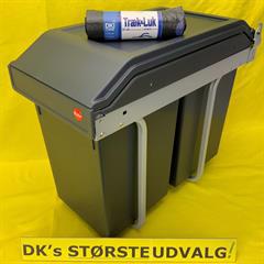 Hailo affaldssystem 2x15 liter inkl. gratis poser