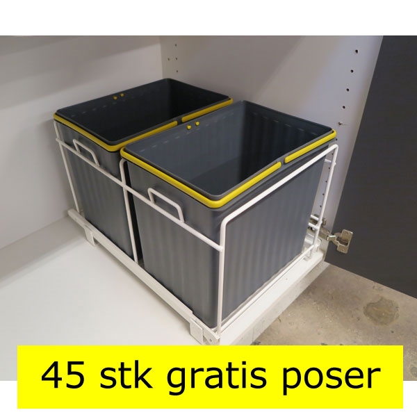 Affaldssortering. køb affaldsstativ & affaldssystem til køkkenet her Billig lænestol