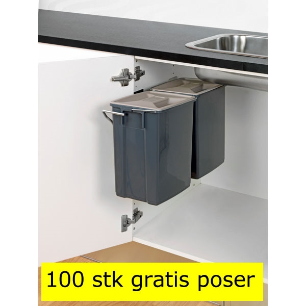 Affaldssortering. køb affaldsstativ & affaldssystem til køkkenet her Skraldestativ til køkkenlåge