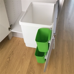 Affaldssystem -Udtræk-Byg-selv-3-pande-22,4L