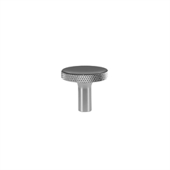 Søllerød knopgreb blank forniklet med diamond cut 25mm