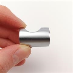 "Punktum" knopgreb stål 20 mm