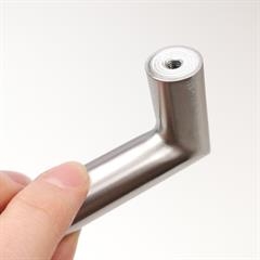 "Solid" bøjlegreb stål 128 / 160 mm