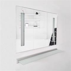 Loevschall Godhavn spejl LED lys & stikkontakt 60 x 65 cm