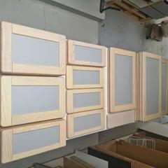 Køkkenlåger og skuffefronter fra udstilling 