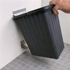 Lux-affaldsspand-7,5-liter-smal-monteret-paa-skabslaage