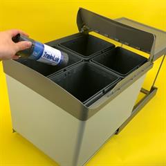 Affaldssystem Maxi 4 med automatisk udtræk