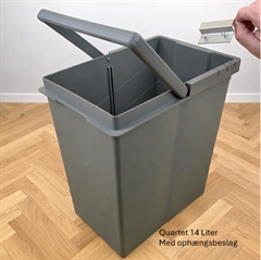 affaldsspand-14liter-Quartet-med-ophaengsbeslag