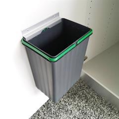 Lux affaldsspand 7,5 liter + ophængsbeslag til bred montering