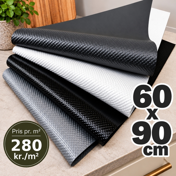 Gummimåtte til skuffe og skab 600 x 900 mm. - Gummimåtter - Overskabe - Indretning - Køkken