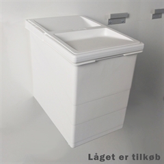 Affaldsspand-quartet-11liter-hvid-smal-monteringmed-laag--passer-til-bygSelv-affaldssystemer