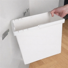 Affaldsspand-quartet-11liter-hvid-smal-montering-passer-til-bygSelv-affaldssystemer