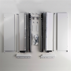 TANDEMBOX A-DESIGN hvid høj skuffesæt med boxside uden plader - dybde 40/50cm
